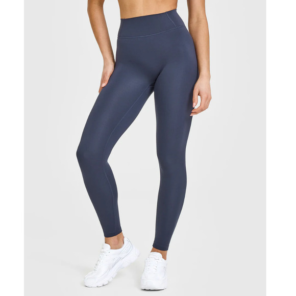 Oner Active True Blue Timeless High Waisted Leggings Size S Regular - Picture 1 of 10